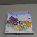 Magnetic Blocks Board Games Chess Set, Magnetic Tiles Building Blocks Kids Classroom Must Haves Montessori Education Sensory Magnet Cubes Toys, Toddler Birthday Gift for 3+ Year Old Boys Girls. (Color-7)