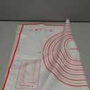 Silicone Pastry Mat Extra Thick Large Non Stick Baking Supplies Kitchen Counter Cooking Rolling Dough Sheet Pie Crust Sourdough Bread Oven Liner with Measurement (20''(W) * 28''(L)) (1#Red)