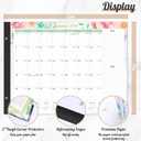 Gannyfer Desk Calendar 2026-2027 - 18 Month Large Desk Calendar 2026, Use Now to Jun 2027, 22" x 17" Desktop Pad Calendar, Office Supplies Perfect for Planning and Organizing In Your Home, School or Office