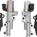 Engine Valve Variable Timing Solenoid Oil Control VVT Left Right Compatible with Nissan Frontier Pathfinder Xterra Quest Maxima Altima Murano 350Z OE# 23796-EA20A 23796EA20B 917-011 917-012
