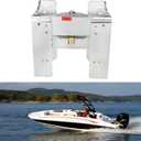 munirater 6 Inch Setback Adjustable Jack Plate Replacement for Boat Outboard Motor Jack Plate JPL4500