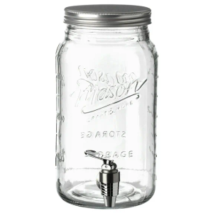Mason Craft& More 120 Oz Glass Bottle