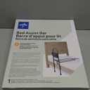 Medline Bed Assist Bar with Storage Pocket, Height Adjustable Bed Rail for Elderly Adults, Assistance for Getting In and Out of Bed at Home