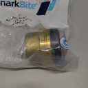 SharkBite 2 Inch Push Cap, Push to Connect Brass Plumbing Fitting, PEX Pipe, Copper, CPVC, PE-RT, HDPE, UXL0454
