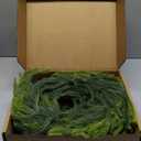 N&T NIETING 9FT Christmas Norfolk Pine Garland Real Touch Pine Artificial Garlands Faux Greenery Garland Winter Christmas Garland for Table Mantle Fireplace Indoor Outdoor Xmas Decorations (1 Pcs)