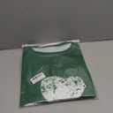 TMSD Women's Mardi Gras St Patrick's Day Sweatshirt Raglan Sleeve Crew Neck Top (Large)