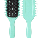 Packthe Of 2 Curl Defining Brush, Curly Hair Brush Styling for Detangling, Shaping and Defining Curls Gifts for Women Men Less Pulling