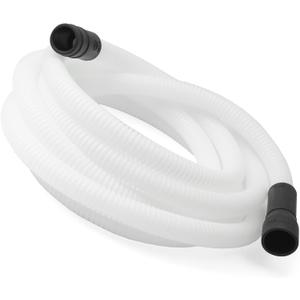 YUXIVCNE WD24X10065 12 Feet Dishwasher Drain Hose Extension Replacement for GE Parts 5/8 or 7/8-Inch Outlets Replace 3028711 AP5793010 PS8756368