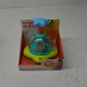 Bright Starts Press & Glow Spinner Cause and Effect Musical Baby Toy, Age 6 Months+