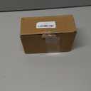 BFXM 2 Inch Trailer Hitch Cover, American Flag Stainless Steel Metal Hitch Cover with 5/8 Inches Pin Diameter Trailer Hitch Lock, Trailer Plug Receiver and Tow Cap for Truck Accessories