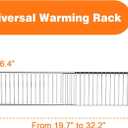Utheer Universal Grill Warming Rack for Nexgrill 720-0830H 720-0888 720-0958B 720-0882A 720-0896 720-0830X 720-0888N 720-0925P Stainless Steel Adjustable Rack for Nexgrill Gas Grill Replacements