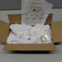 Metal Candelabra 5-Candle 10.1 Inch Tall Candle Holder Stick for Home Wedding Event and Party Festival,Silver (Silver-regular Style)