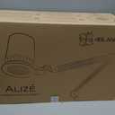 4BLANC Alize Original Vacuum Nail Dust Collector for Pedicure with Built-in Dimmable LED Lamp, Certified HEPA 11 Medical Grade Replaceable Filter, and Universal Table Mount