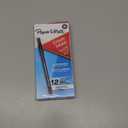 Paper Mate EraserMate Erasable Pen, Medium Point, Black, 12 Counts