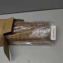 UNISHADES Cordless Bamboo Roman Shades for Windows, Blinds Size (34" W 64" H) Colour (Highfield Teak)
