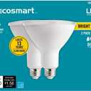 Ecosmart 90-Watt Equivalent PAR38 Dimmable Energy Star Flood LED Light Bulb Bright White (2-Pack)