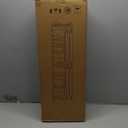 KINDLYF 52.76" Tall Narrow Bathroom Storage Cabinet with Doors and Adjustable Shelves Plastic Slim Bathroom Storage Organizers Small Space Saver for Laundry Room Dorm Kitchen Quick Assembly, White