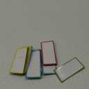 48 Pack Magnetic Dry Erase Labels - Magnetic Blank Cards with Color Borders, Reusable Name Tags - Dry Erase Labels for Home, Office, Classroom - 2 x 4 Inches