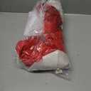 Hillban Christmas Elf Costume for Women Red White Xmas Outfit Female Halloween Party Cosplay(Red White, Large)