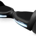 Hover-1 My First Hoverboard Electric Self-Balancing Hoverboard for Kids with 5 mph Max Speed, Dual 150W Motors, 6.3 Tires, 3 Miles Max Range, and LED Headlights (Black)