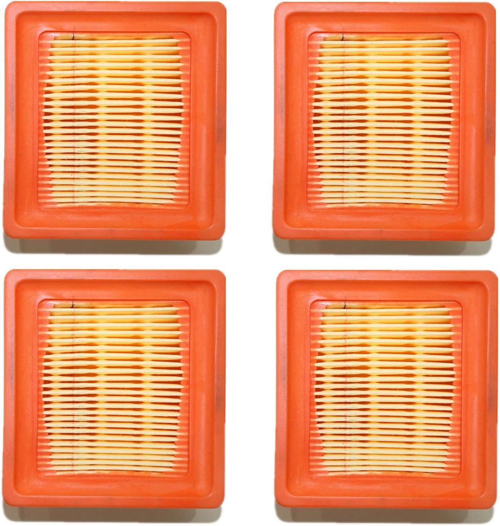 4180 141 0300 Air Fil-TER for STHL FS89 FS91 FS111 FS131 FS311 KM91R KM131 BT131 HT102 HT103 String Trimmer Brushcutter - 4 Pack