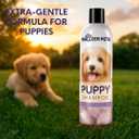 Wagzer Pets Puppy Shampoo | Natural Puppy Formula Dog Shampoo for Sensitive Skin | Gentle Support Shampoo for Dogs | Puppy Wash for Itchy Skin, Soothes, Cleanses, and Moisturizes | 16 oz