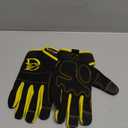 DLY Heavy Duty Work Gloves, Impact Protection Mechanic Gloves, Synthetic Leather Work Gloves, Touchscreen Capable M