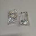 Mandiq 4 Pack Fairy Lights Battery Operated, String Lights 10ft 30 LEDs, Flashing and Constant Light Mode, Silver Wire Mini Lights for Festival, Christmas Decoration, Multicolor