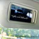 4 x Set 3Pcs Lights Camera B*tch Smile Rearview Mirror Decal - Funny, Selflove Decals - Positive, Inspiration - Vinyl Waterproof 4 Inches Car Decal - New Car Accessories for Mom Dad Friend