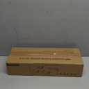 BAYKA Wall Mounted Floating Shelves, Wood Floating Wall Shelf for Books & Decor, Small Space-Saving Display & OrganizerBlackSet of 4