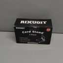 30Pack 2Piece Card Display Stands  baseball card stand, Small Stand for Card Holder, Card Stand, Transparent Display Stand for Magnetic Card Case, Showcase Top Loaders,Hard Sleevse Display Stand