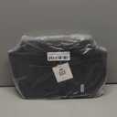 NOL Natural Organic Lifestyle Reusable Lunch Bags for Adults Lightweight Waterproof Lunch Box with Removable Adjustable Strap Insulated Leakproof Cooler Lunch Bag for Work Black Medium Size (Medium (8 Liters))