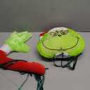 Green Christmas Tree Topper - Elf Christmas Tree Decorations and Ornaments (Arm + Head)