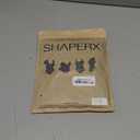 SHAPERX Women's Seamless Shapewear Bodysuit Tummy Control Body Shaper Waist Snatching Body Suit (S/M, Black (Mid Thigh))