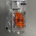 Howard Leight by Honeywell by Quiet Reusable Earplugs, 100 Pairs (QD1), Orange