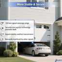 Upgraded for 1050 Stanley Garage Door Opener Remote, 310Mhz 10 Dip/Digit Switch Stanley 1050 Garage Door Remote 105015 1050-15, Easy to Set Up & Carry, Long Range & Stable, 2 Pack