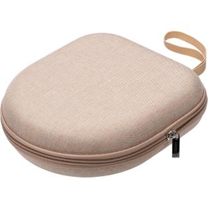 Ginsco Universal Headphone Case Compatible with JBL Tune 510BT 720BT, Sony WH-CH 720N/WH-CH520, with Sony/JBL/Soundcore Life Q20i Q30/BERIBES/TOZO/KVIDIO etc Wireless Headphones Beige