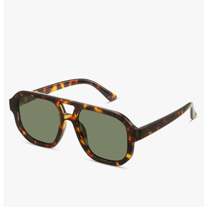 livho Trendy Polarized Square Aviator Sunglasses Women Men Square Eyewear Frame, Retro Sun Glasses for Women Men 2025 Shades