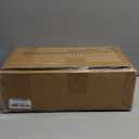 11 Foot Outdoor Patio Umbrella Replacement Canopy, Market Umbrella Top, Outdoor Table Umbrella Canopy for 8 Ribs, Vented Canopy, Sun Protection UPF 50+ and 2-Years-color fastness to light (Yellow Stripe Underneath)