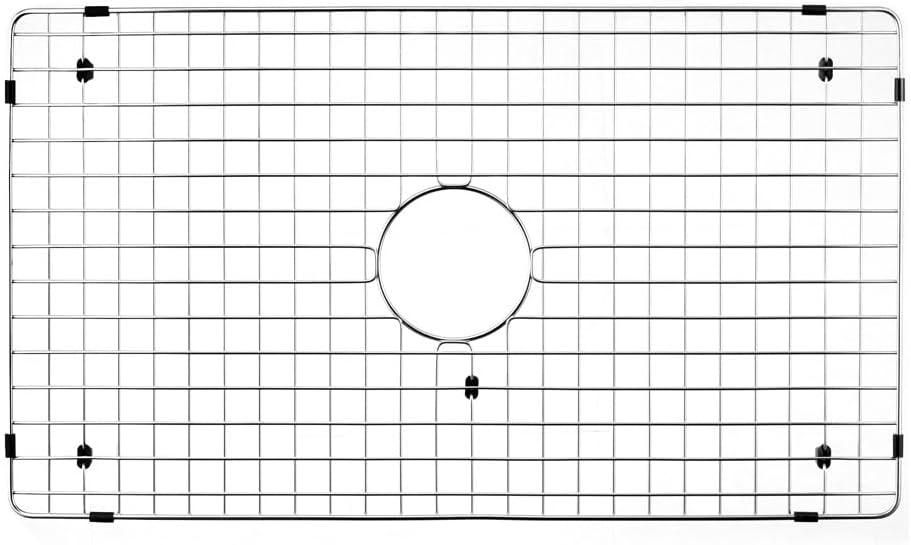 Houzer BG-7200 - Stainless Steel Wirecraft Bottom Grid for Houzer Sink Model PTG-4300, Durable Sink Protector Rack for Dishes, Utensils, and Kitchen Accessories