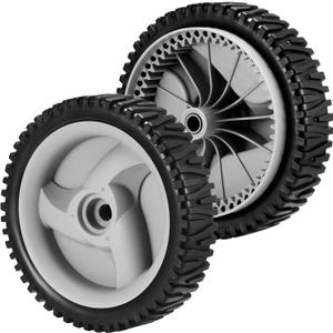 2 Pack 583719501 194231X460 Front Lawn Mower Wheels Compatible for Craftsman Lawn Mower Parts Husqvarna & HU Front Wheel Drive Self Propelled Lawn Mower