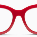 Peepers by PeeperSpecs Women's Center Stage Square Oversized Blue Light Blocking Progressive Reading Glasses, +2.00