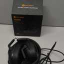 SENZER SG500 Surround Sound Pro Gaming Headset with Noise Cancelling Microphone - Soft Memory Foam Padding - Portable Foldable Headphones for PC, PS4, PS5, Xbox One, Switch - Black