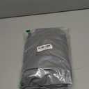 HFCNMY PU Dining Bench Cover, Waterproof and Stretchable - Removable Slipcover for Gray Living Room, Bedroom, Kitchen Bench (Grey)