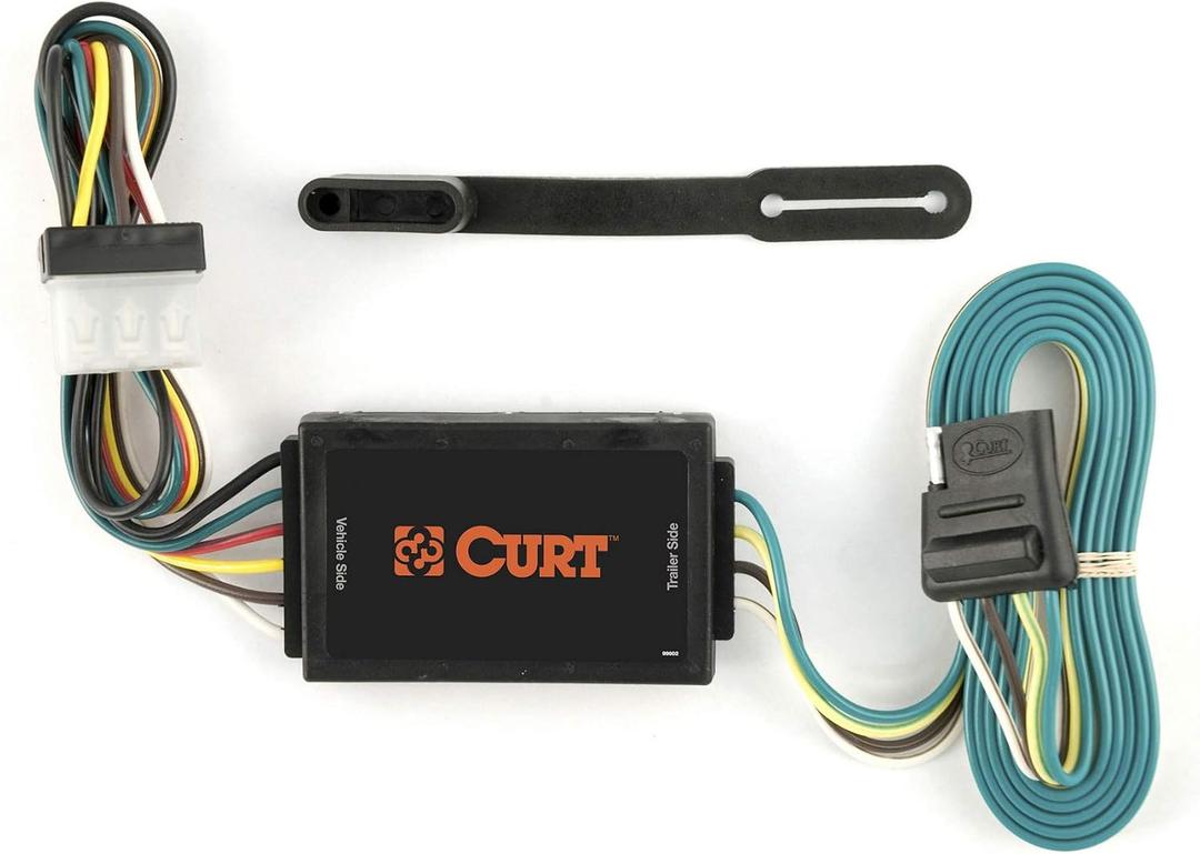 CURT 55593 Vehicle-Side Custom 4-Pin Trailer Wiring Harness, Compatible with Select CX-7