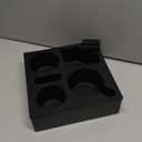 Couch Tray Table with Handles  Cup Holder for Couch  Bamboo Sofa Armrest Organizer for Snacks, Drinks & Remotes  Non-Slip Couch Caddy for Recliner, RV, Sofa or Bed