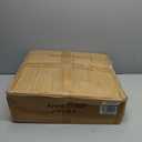 Zesthome 8x10 Area Rugs for Living Room, Non-Slip Backing Washable Rugs, Vintage Large Area Rug Stain Resistant Home Decor Rug (Orange,8'x10')