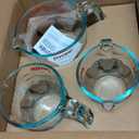 Pyrex Essentials (3-Pack) Glass Measuring Cups Set, (1, 2 & 4 Cup) Measuring Cups For Prepping, Baking and Cooking, Preheated Oven, Dishwasher, Freezer, and Microwave Safe