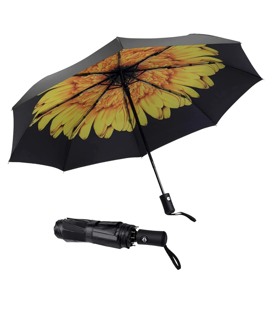 SY COMPACT Travel Umbrella Windproof Automatic Umbrellas Small Compact UV Sun Protection Factory Outlet Umbrella
