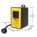 O'SKOOL 220V Wireless Remote Control Dust Collector Starter Outlet Switch (Battery Included)